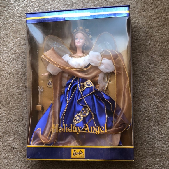 Mattel Other - 2000 Holiday Angel Barbie Doll Collector Edition Mattel #28080